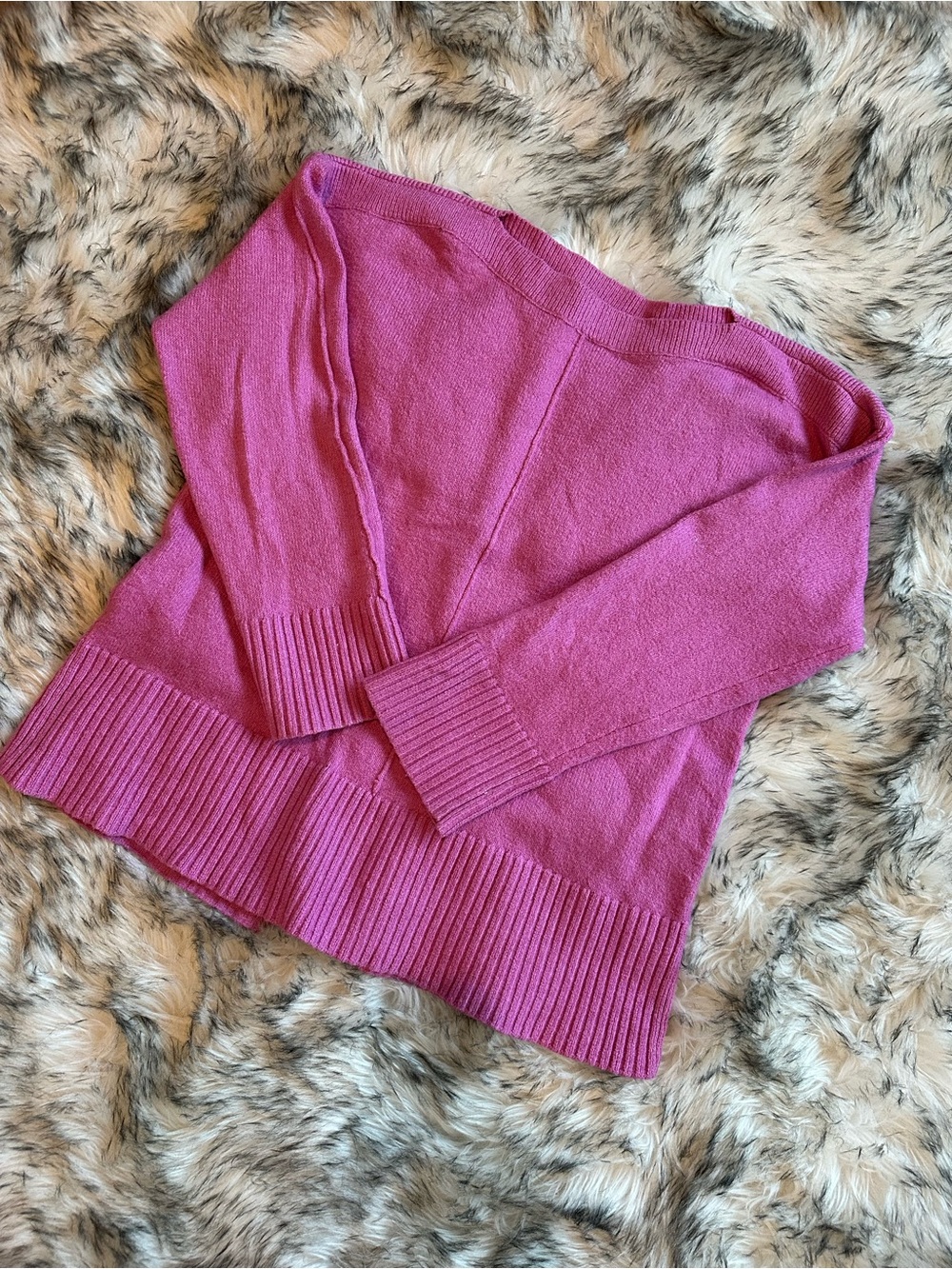 Women's Pink Boatneck Sweater